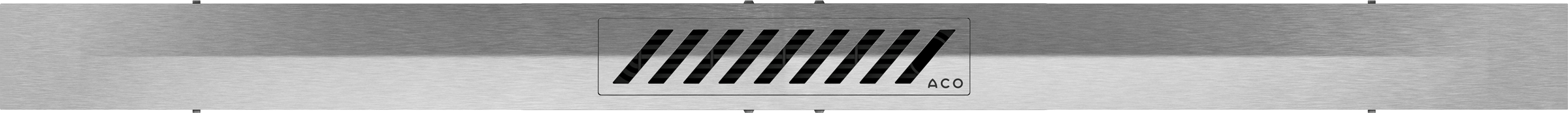 ACO ShowerDrain S+ Duschrinnenprofil Stripes Edelstahl