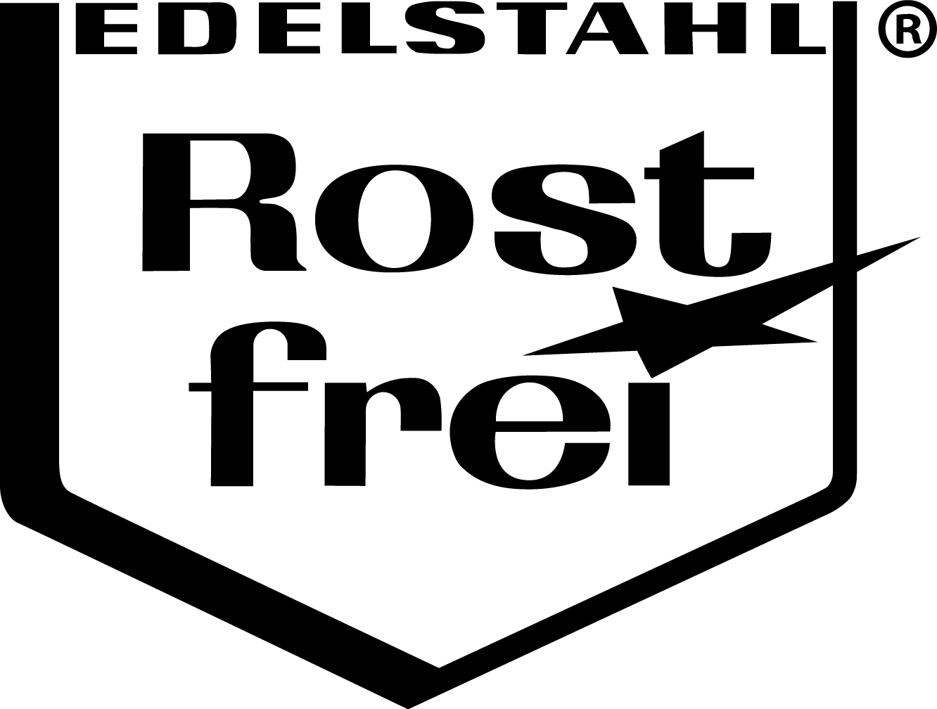 Qualitätssiegel Edelstahl Rostfrei