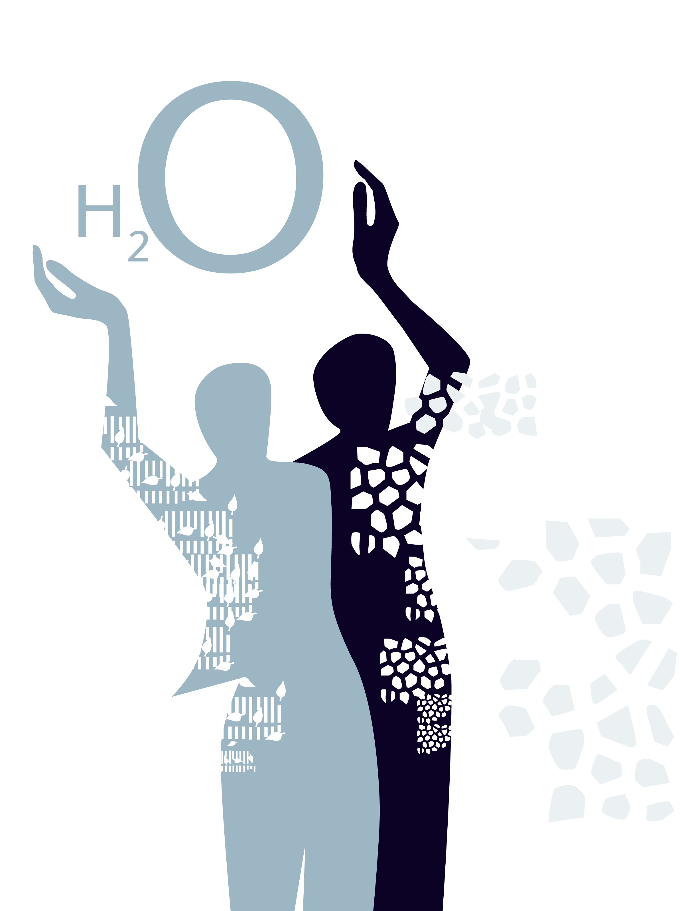ACO. We care for water Claim Grafik